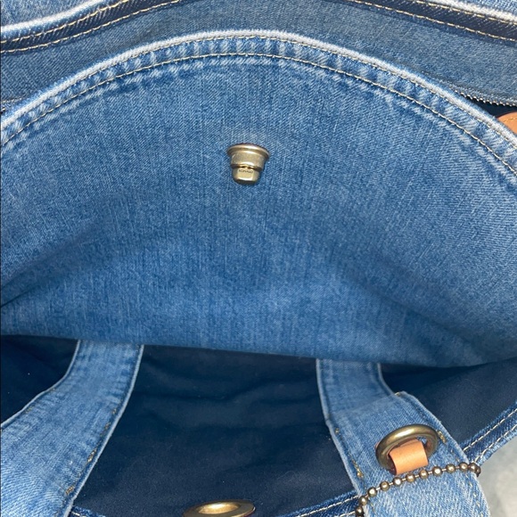 Coach ‘Cargo’ Denim Tote - Picture 10 of 15